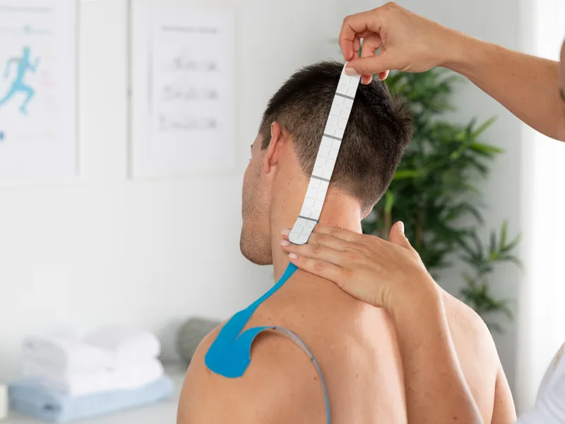 Kinesio Taping at Locke Chiropractic & Rehabilitation Center in Winston-Salem